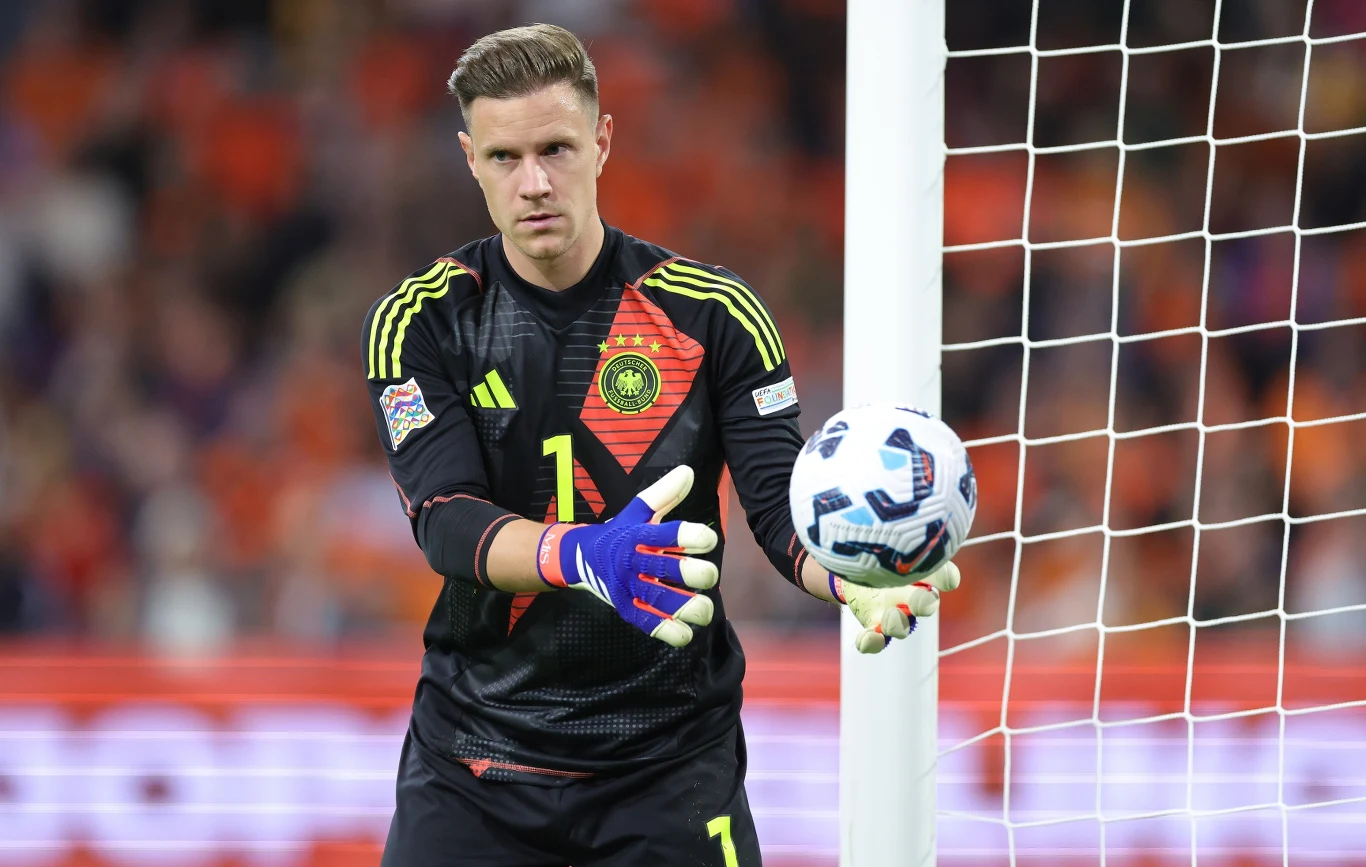 Marc-Andre ter Stegen w barwach reprezentacji Niemiec Marc-Andre ter Stegen w barwach reprezentacji Niemiec