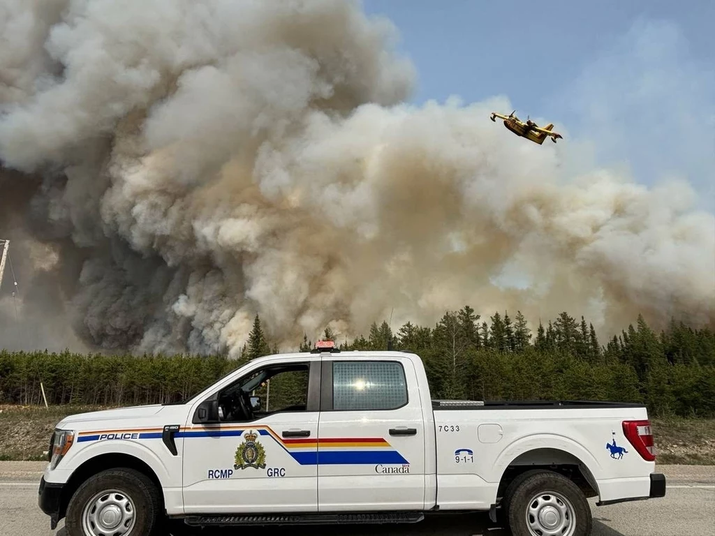 Kanadyjska prowincja Manitoba zmaga się z ogromnymi pożarami Kanadyjska prowincja Manitoba zmaga się z ogromnymi pożarami