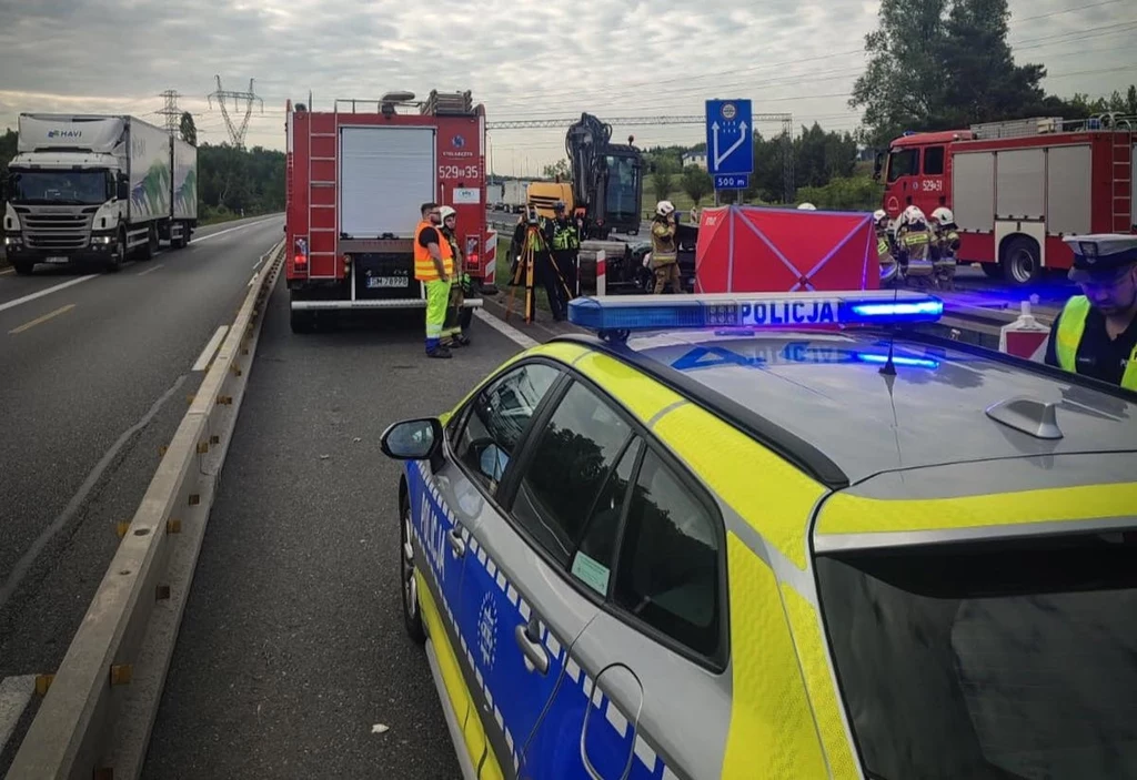 Tragiczny wypadek na A4 Tragiczny wypadek na A4