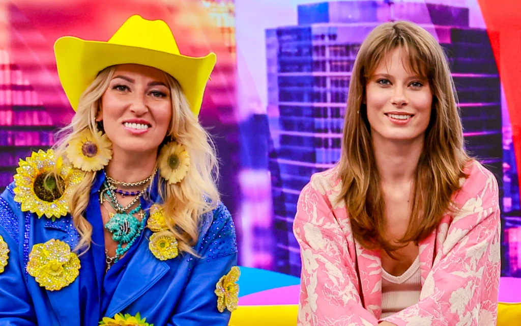Klaudia Magica i Julia Pietrucha w "halo tu polsat"