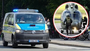 Niemiecka policja postawiona na nogi. "Wysokie ryzyko". Helikoptery w akcji