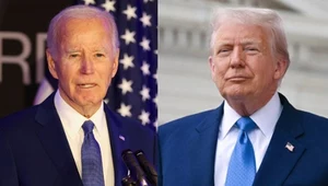 "Jeśli wam go żal". Trump zapytany o chorobę Bidena