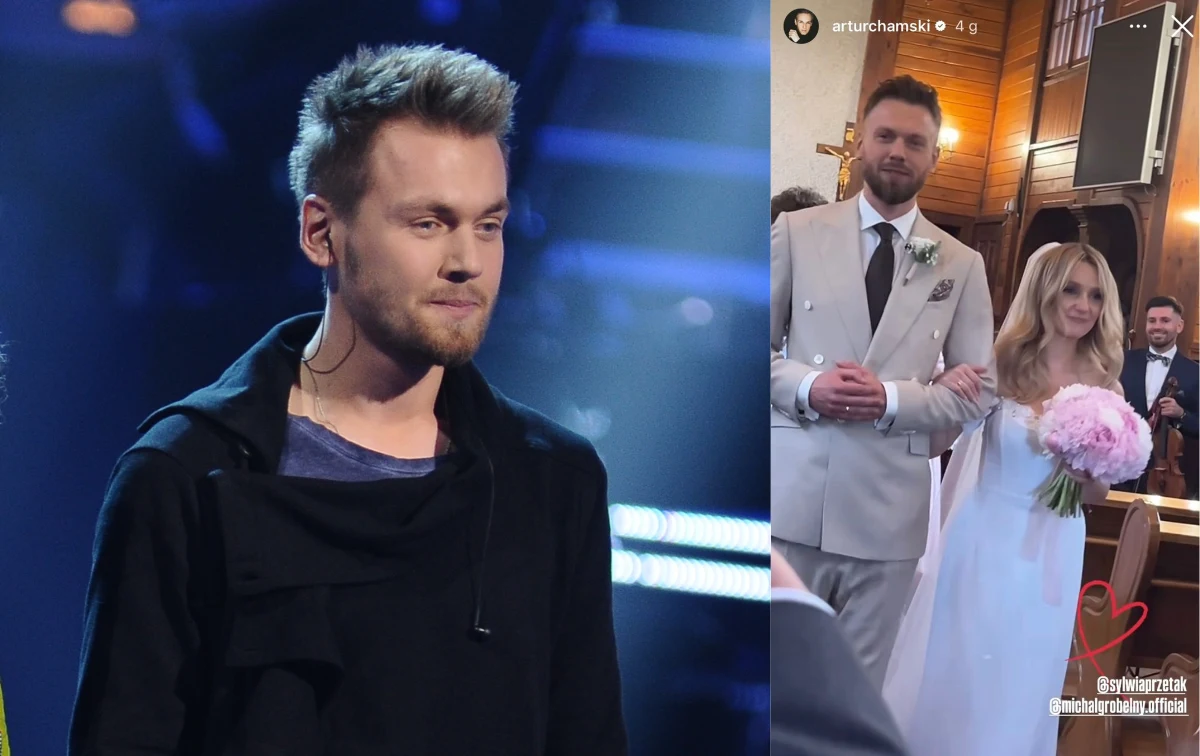 Michał Grobelny stanął na ślubnym kobiercu Michał Grobelny stanął na ślubnym kobiercu