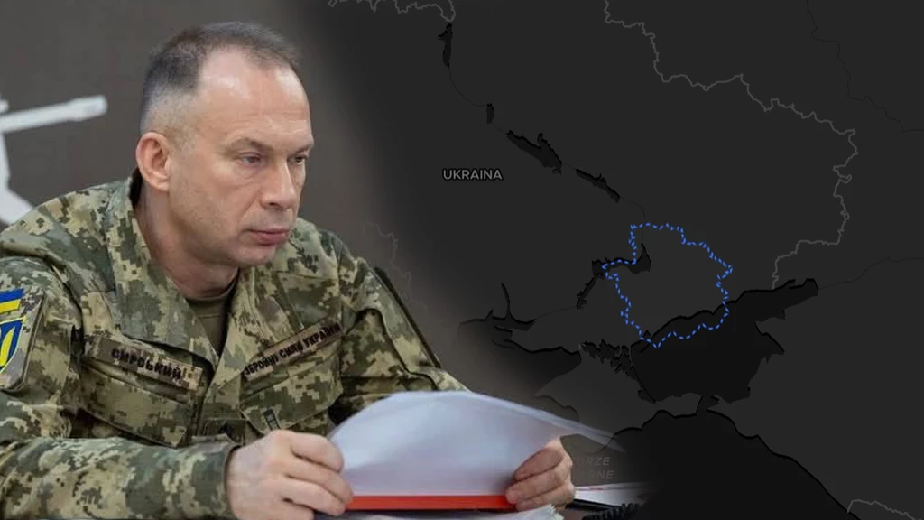 Generał Syrski o ofensywie Rosjan na kierunku zaporoskim Generał Syrski o ofensywie Rosjan na kierunku zaporoskim