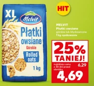 Вівсяні пластівці Melvit