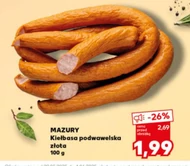 Kiełbasa podwawelska Mazury