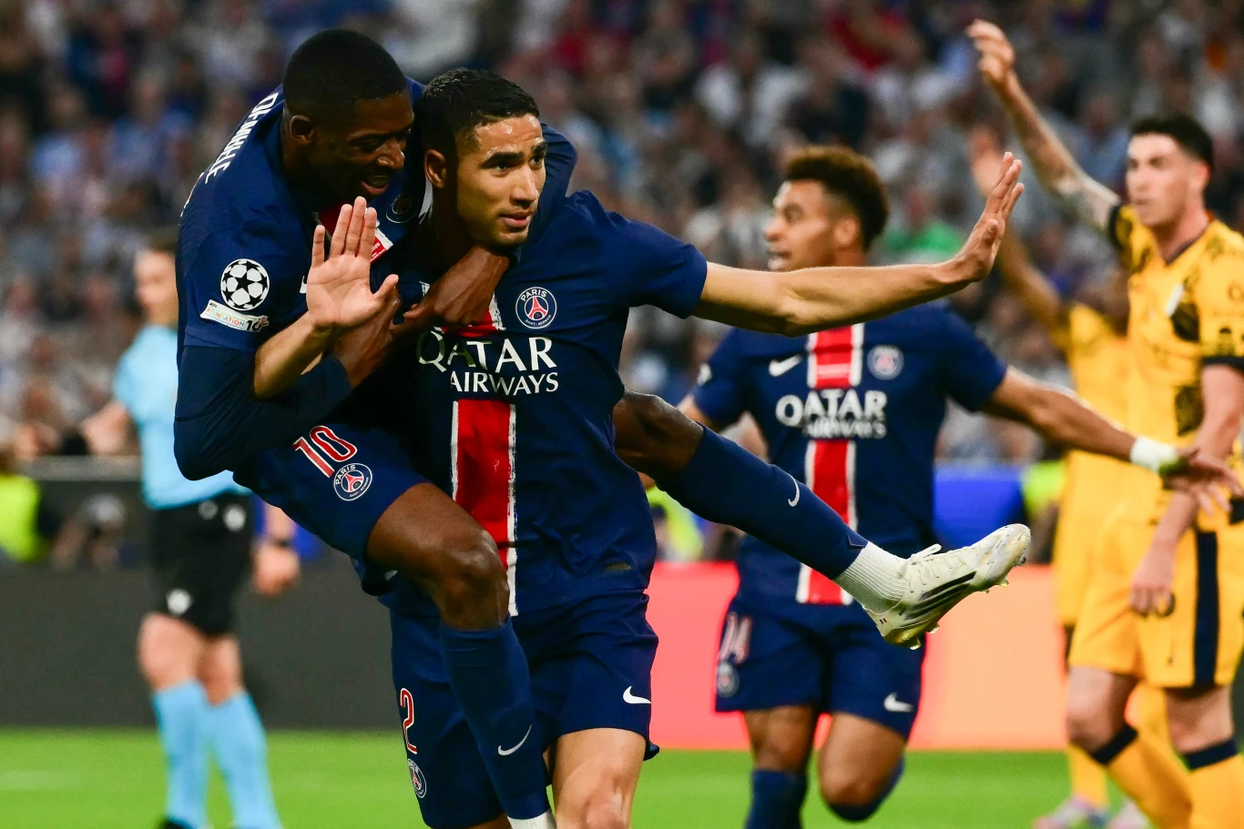 Achraf Hakimi Achraf Hakimi strzelił pierwszego gola w finale Ligi Mistrzów