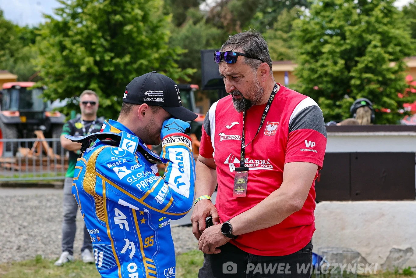 Bartosz Zmarzlik z Rafałem Dobruckim