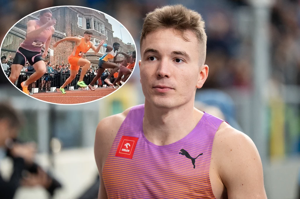 Jakub Szymański (w kółku z lewej) zadebiutował w Grand Slam Track