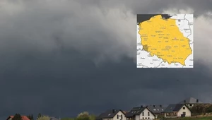 Niebezpieczne zjawiska w Polsce. IMGW: Możliwe trąby powietrzne 