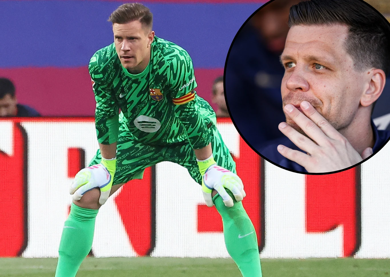 Marc-Andre ter Stegen i Wojciech Szczęsny Marc-Andre ter Stegen i Wojciech Szczęsny