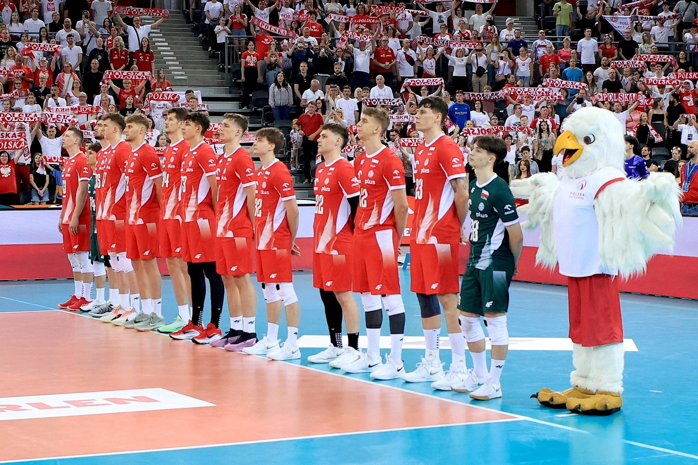 Polscy siatkarze w czasie Silesia Cup