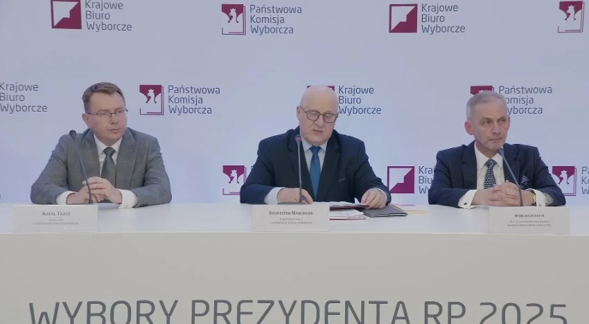 Wybory prezydenckie 2025. PKW podała frekwencję Wybory prezydenckie 2025. PKW podała frekwencję