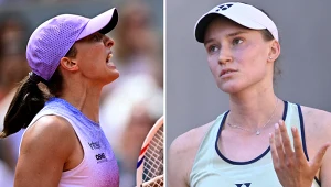 Iga Świątek i Jelena Rybakina