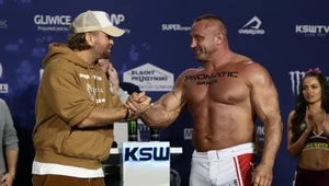 Maciej Kawulski i Mariusz Pudzianowski