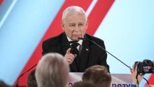 Jarosław Kaczyński komentuje wyniki exit poll. "Niagara kłamstw"