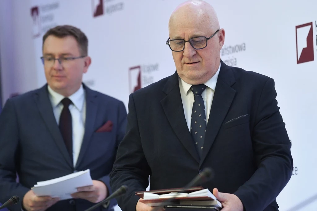 Ostatnia konferencja PKW. Sylwester Marciniak zabrał głos Ostatnia konferencja PKW. Sylwester Marciniak zabrał głos