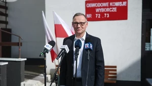 "Dziękuję". Andrzej Duda zabrał głos po wyborach