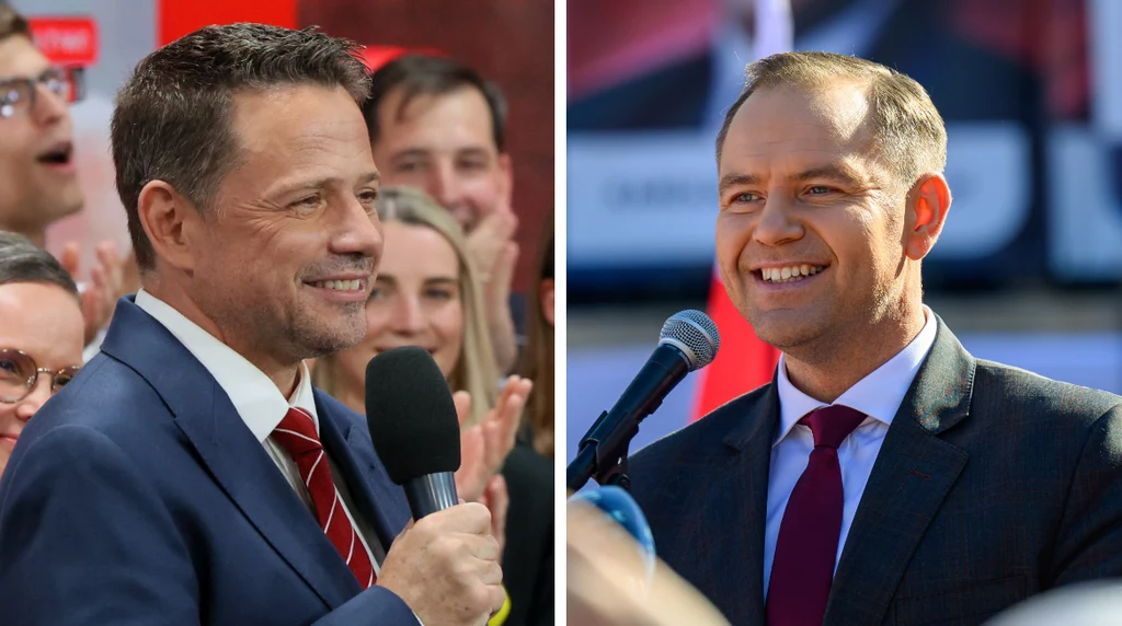 Rafał Trzaskowski i Karol Nawrocki Rafał Trzaskowski i Karol Nawrocki