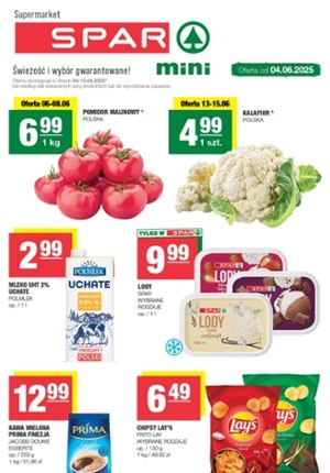 Gazetka promocyjna SPAR mini, ważna od 04.06.2025 do 15.06.2025.