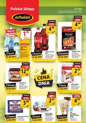 Gazetka promocyjna Arhelan, ważna od 06.06.2025 do 15.06.2025.