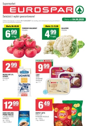 Gazetka promocyjna EuroSPAR, ważna od 04.06.2025 do 15.06.2025.