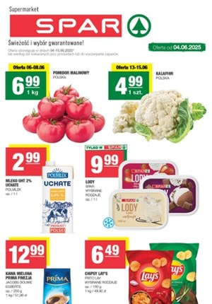Gazetka promocyjna SPAR, ważna od 04.06.2025 do 15.06.2025.