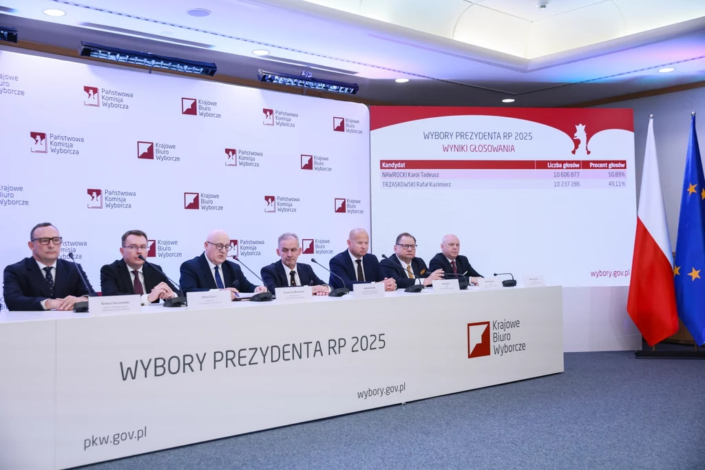 PKW podała oficjalne wyniki wyborów prezydenckich PKW podała oficjalne wyniki wyborów prezydenckich