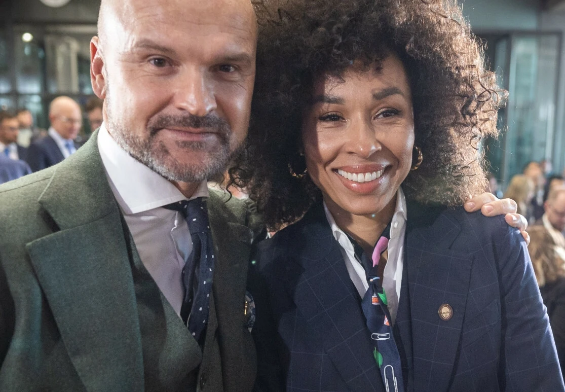 Rafał Brzoska i Omenaa Mensah Rafał Brzoska i Omenaa Mensah