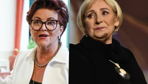 Jolanta Kwaśniewska i Krystyna Przybylska
