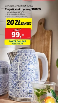 Czajnik elektryczny SilverCrest