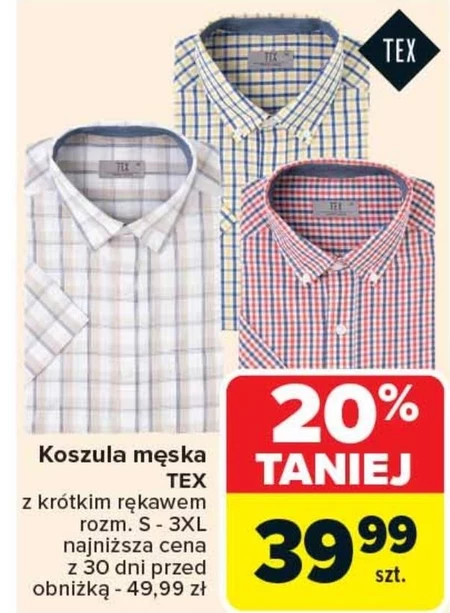 Koszula męska TEX