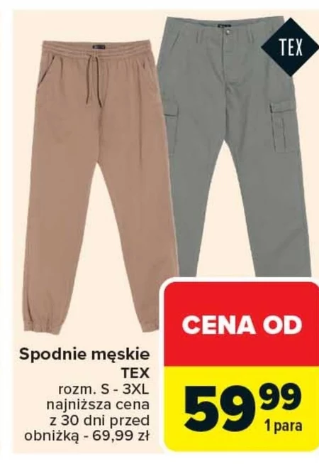 Чоловічі штани TEX
