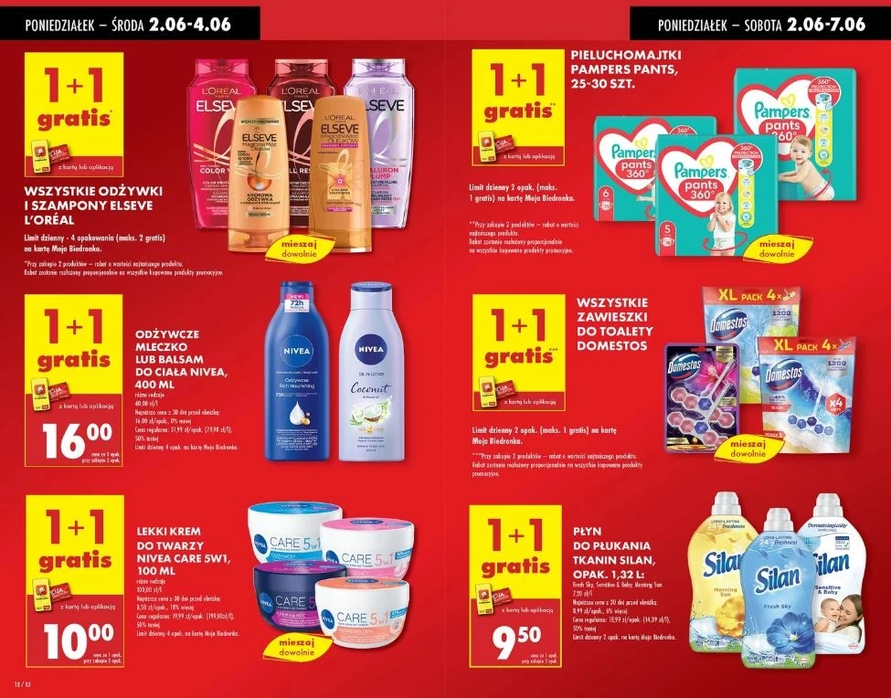 Biedronka oferuje gratisowe promocje!