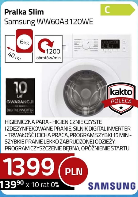 Pralka Samsung