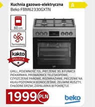 Газоелектрична плита Beko