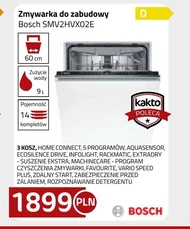 Zmywarka do zabudowy Bosch