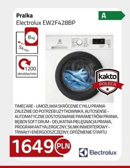 Pralka Electrolux