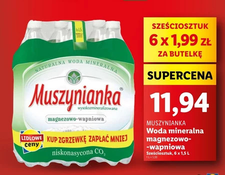 Woda mineralna Muszynianka