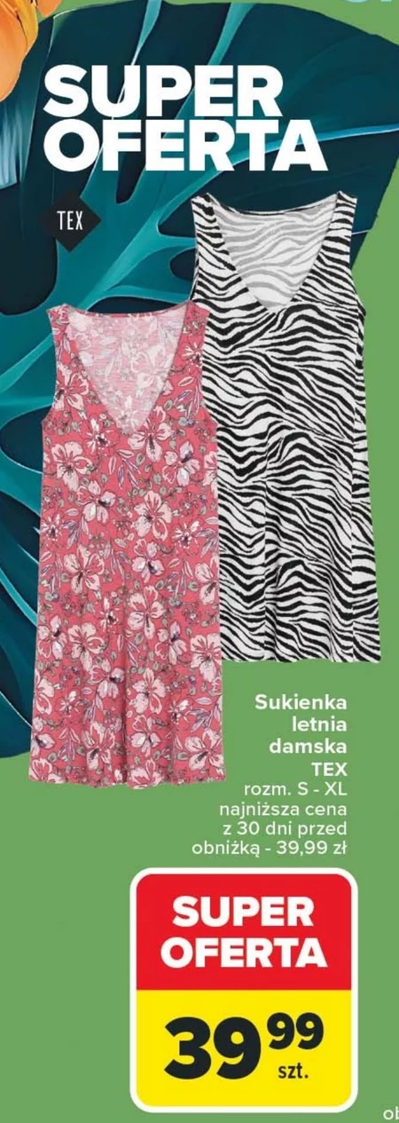 Sukienka damska TEX