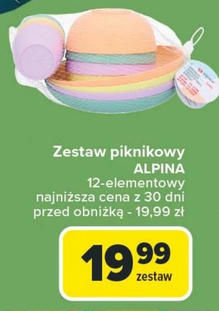 Zestaw piknikowy Alpina