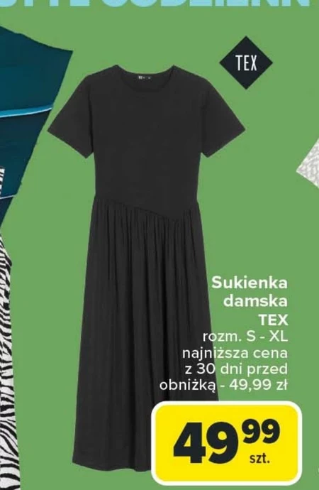 Sukienka damska TEX