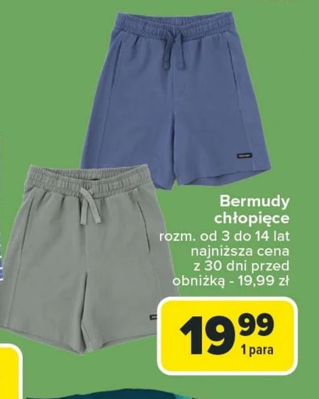 Bermudy chłopięce