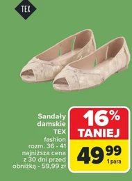 Sandały damskie TEX