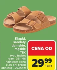 Sandały męskie TEX