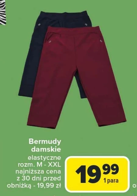 Bermudy damskie