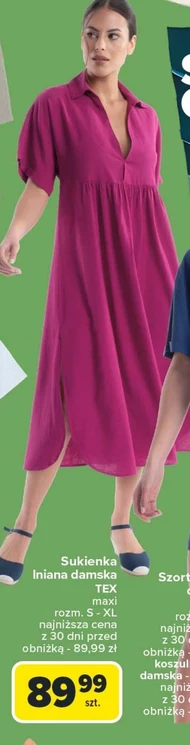Sukienka damska TEX