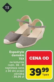 Espadryle damskie