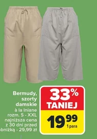 Bermudy damskie O La La!