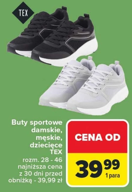 Buty sportowe męskie TEX
